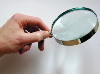 Picture of magnifying glass